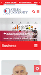 Mobile Screenshot of management.atilim.edu.tr